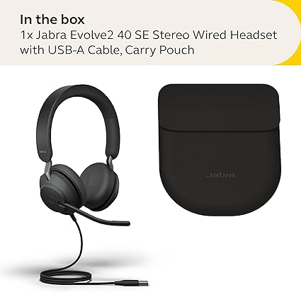 Jabra Evolve2 30 - USB-A MS Teams Stereo- Refurbished