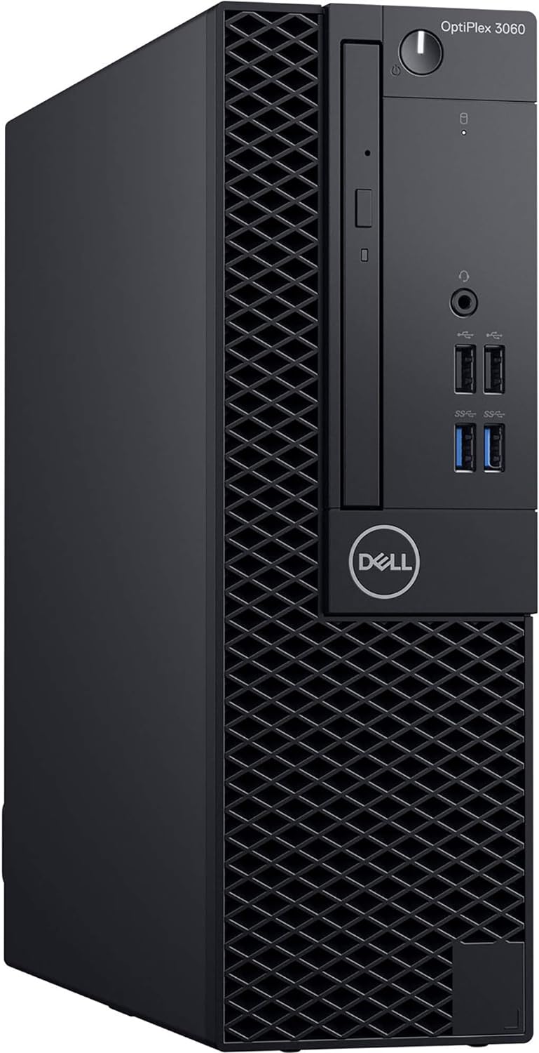 Dell OptiPlex 3060 SFF Desktop Computer with Intel Core i5-8500 3 GHz Hexa-Core, 8GB RAM, 256GB SSD (KM82W)