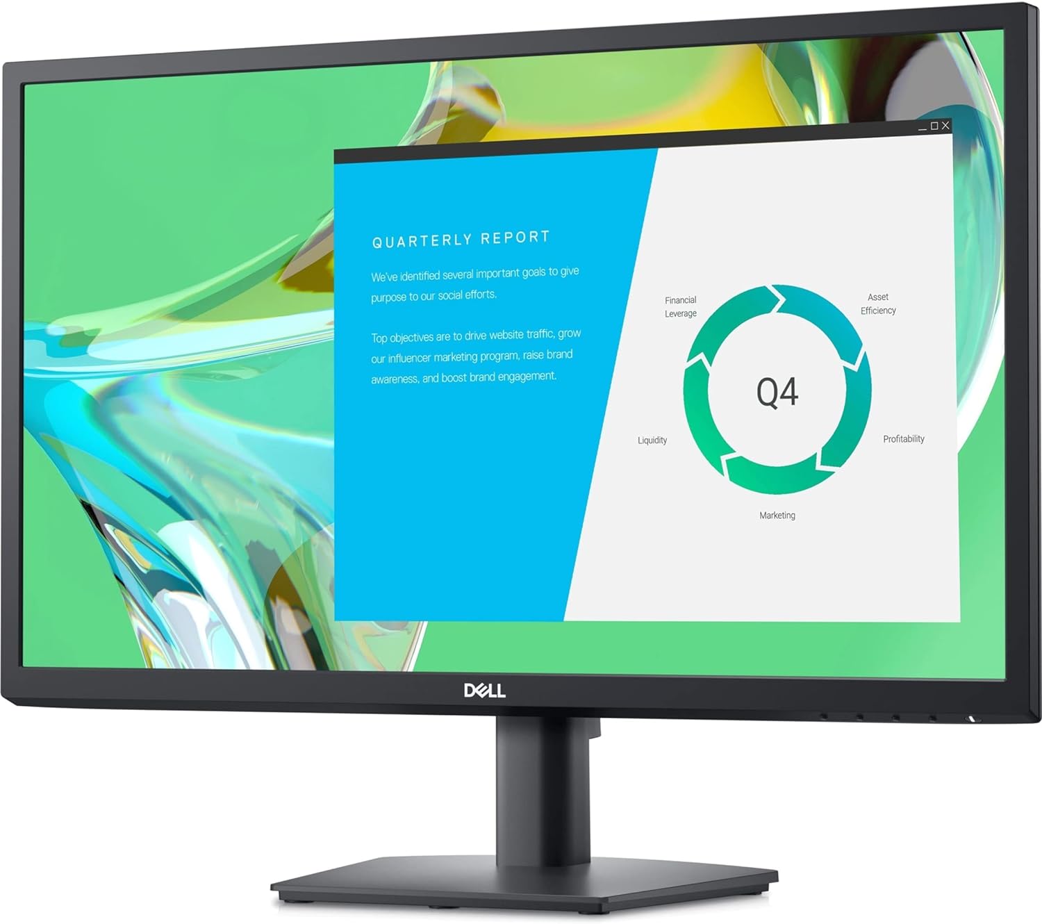 Dell E2422HN 23.8" LED LCD Monitor - 16:9 - Black New