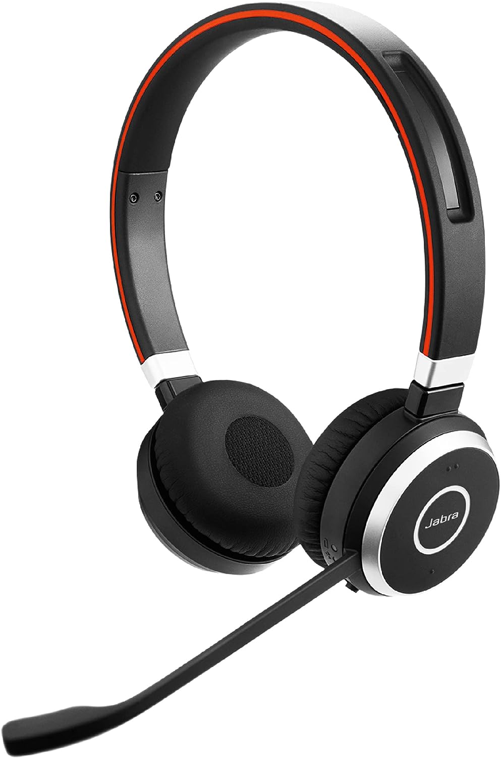 Jabra Evolve 65 Headset - Mono - USB Type A - Wireless - Bluetooth - 98.4 ft (30 m) - Over-the-head - Binaural - Ear-cup - Noise Cancelling Microphone - Noise Canceling - Black