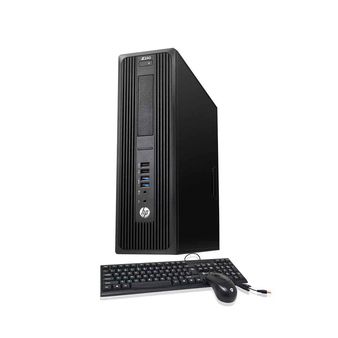 HP Workstation Z240 SFF PC Core i7 6th Gen 6700 Upto 3.60 Ghz 16GB DDR4 RAM 256GB SSD Win 10 Pro - 64 Bit 3- WiFi Adapter - Refurbished